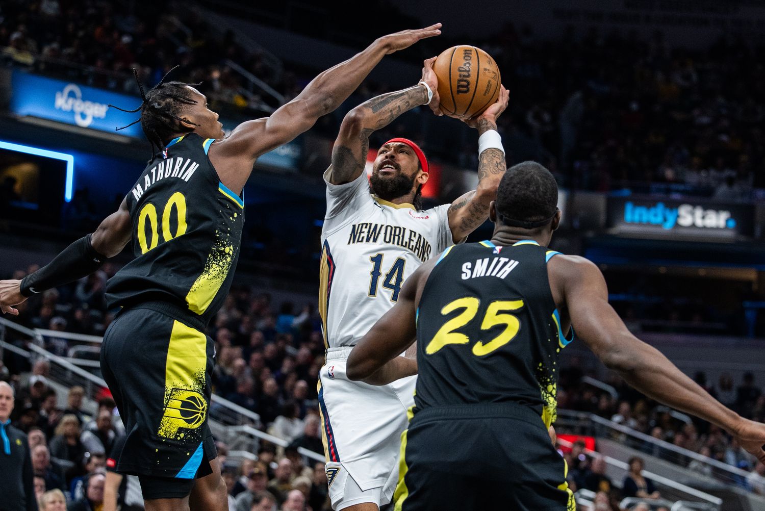 Indiana Pacers vs New Orleans Pelicans